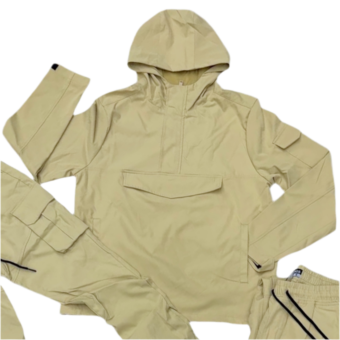 Rebel - Anorak Nylon Pullover (khaki) 522