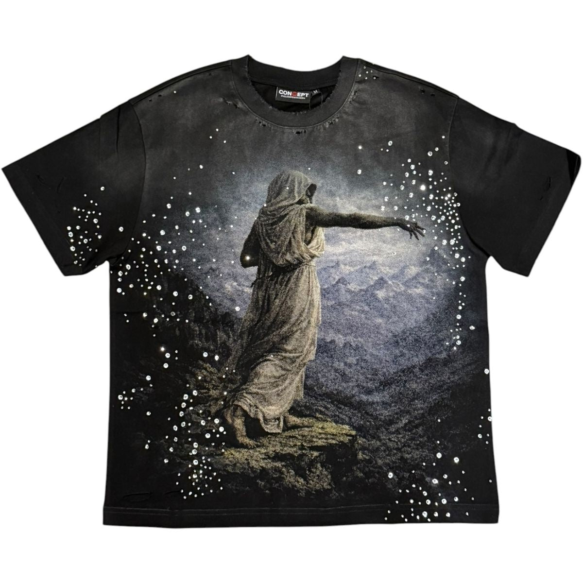 Con - Seek T-shirt - Black Wash - 1 (2)