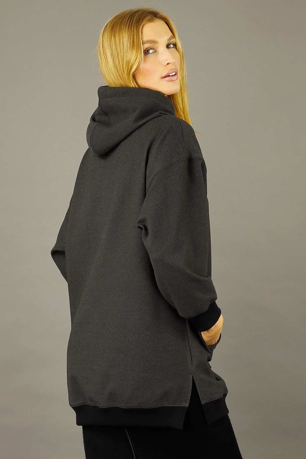 Charcoal Snug Pocket Hoodie