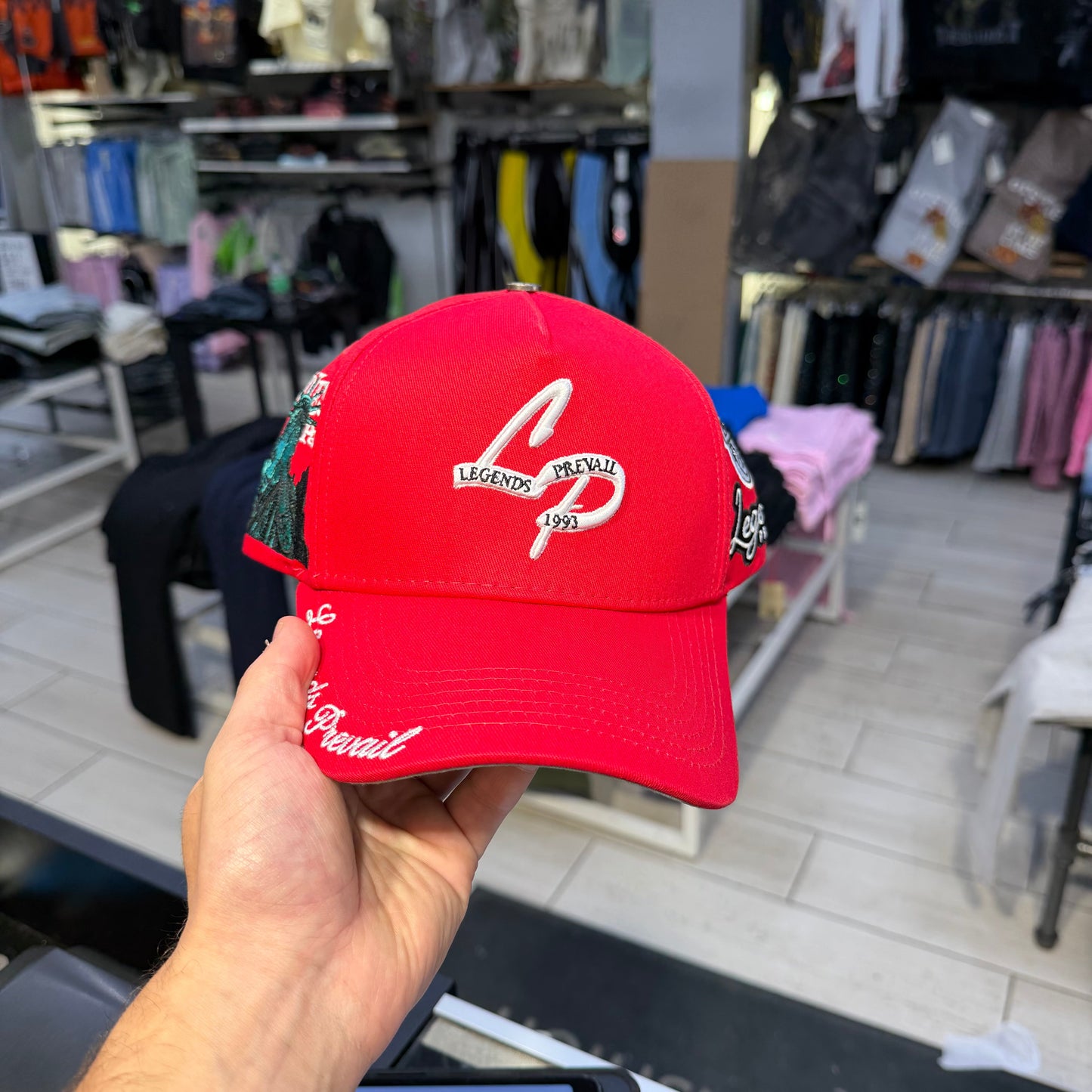 Prevail - LP Liberty Trucker Hat - Red
