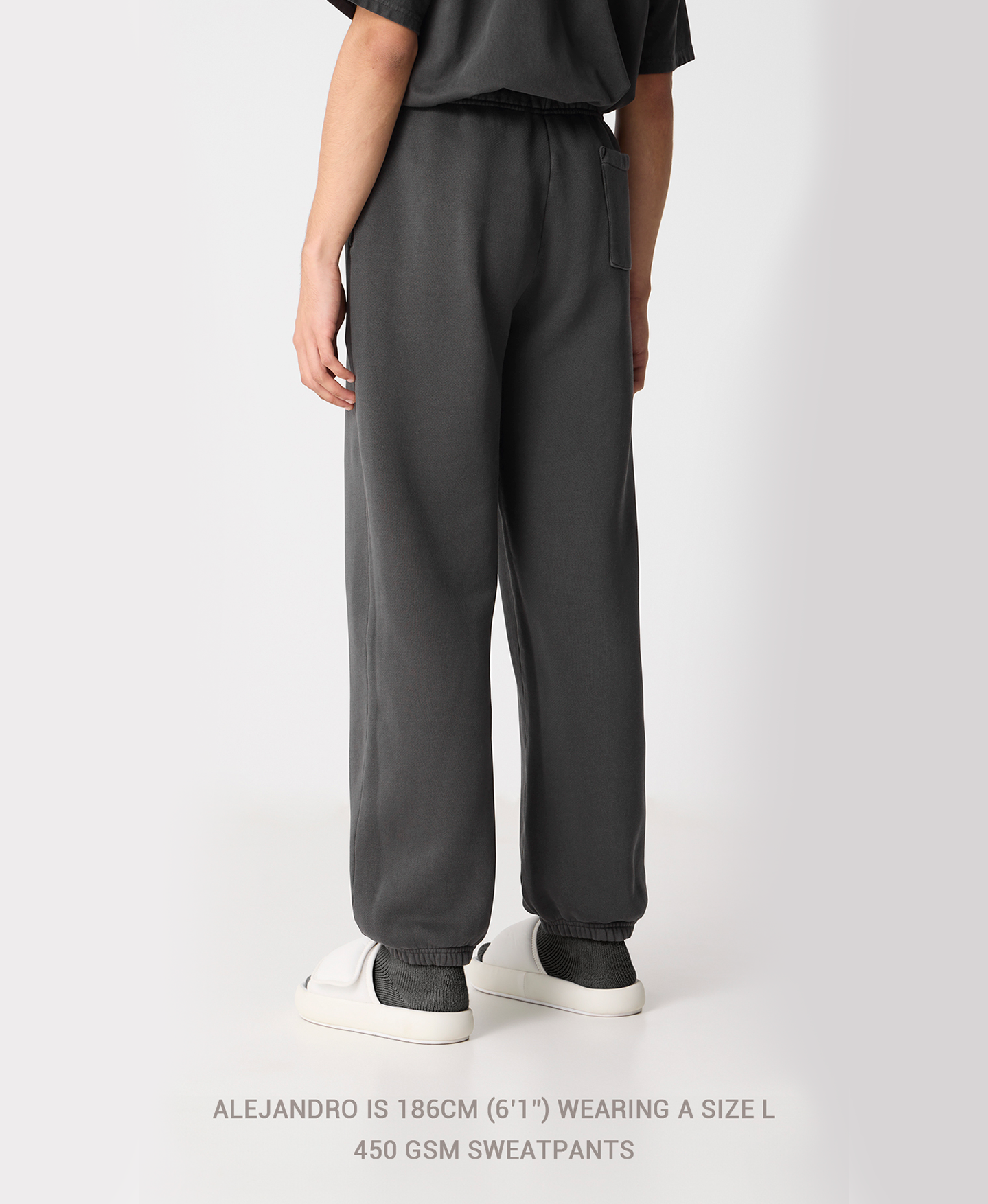 450 GSM 'Bone White' Sweatpants