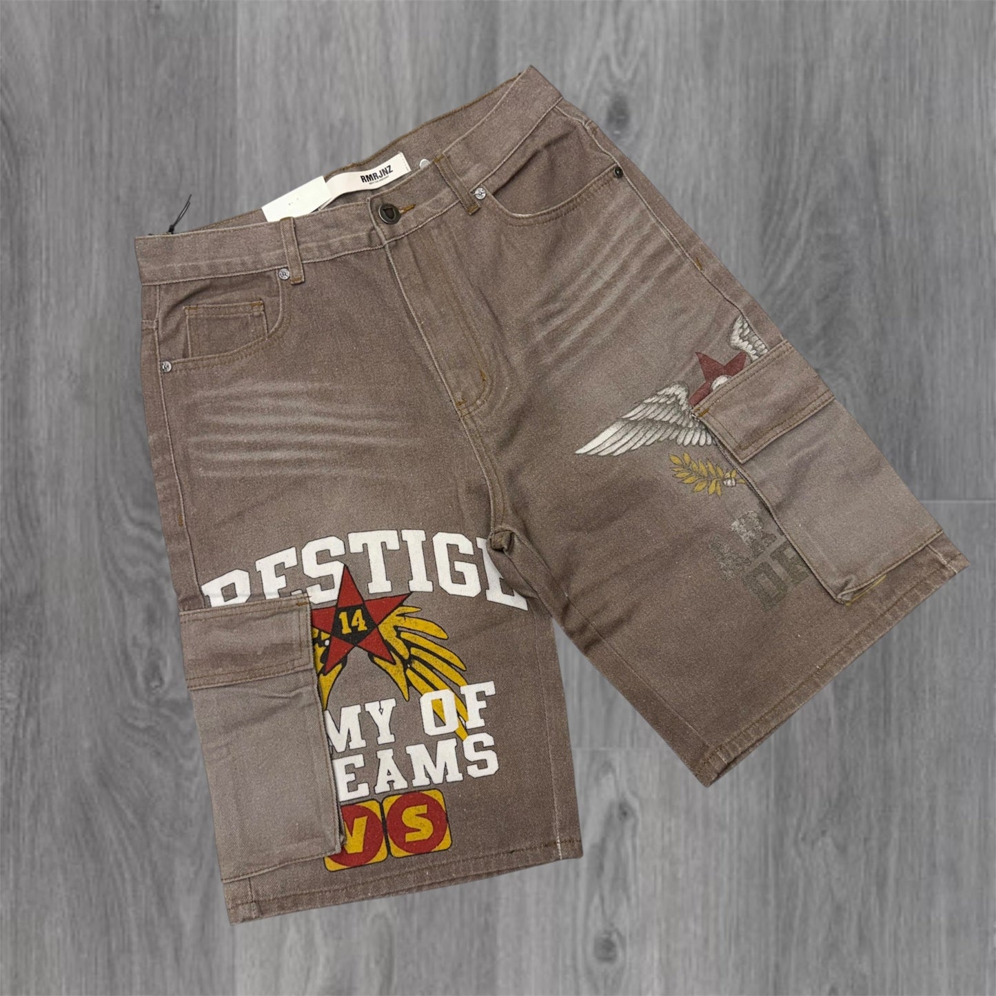 Armor - Prestige Jean Shorts - Brown 227