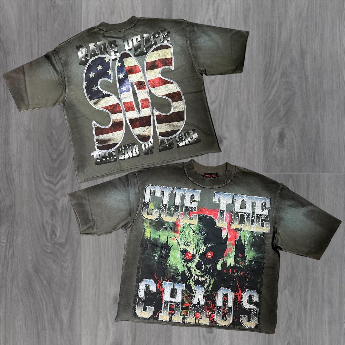 RP - Chaos Monster Tee - Olive 6048