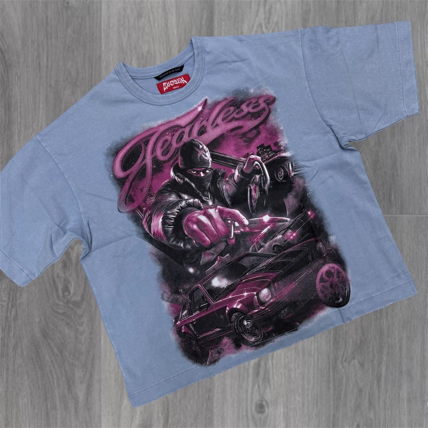 The Fearless T-Shirt - Blue Fog - 6149 z