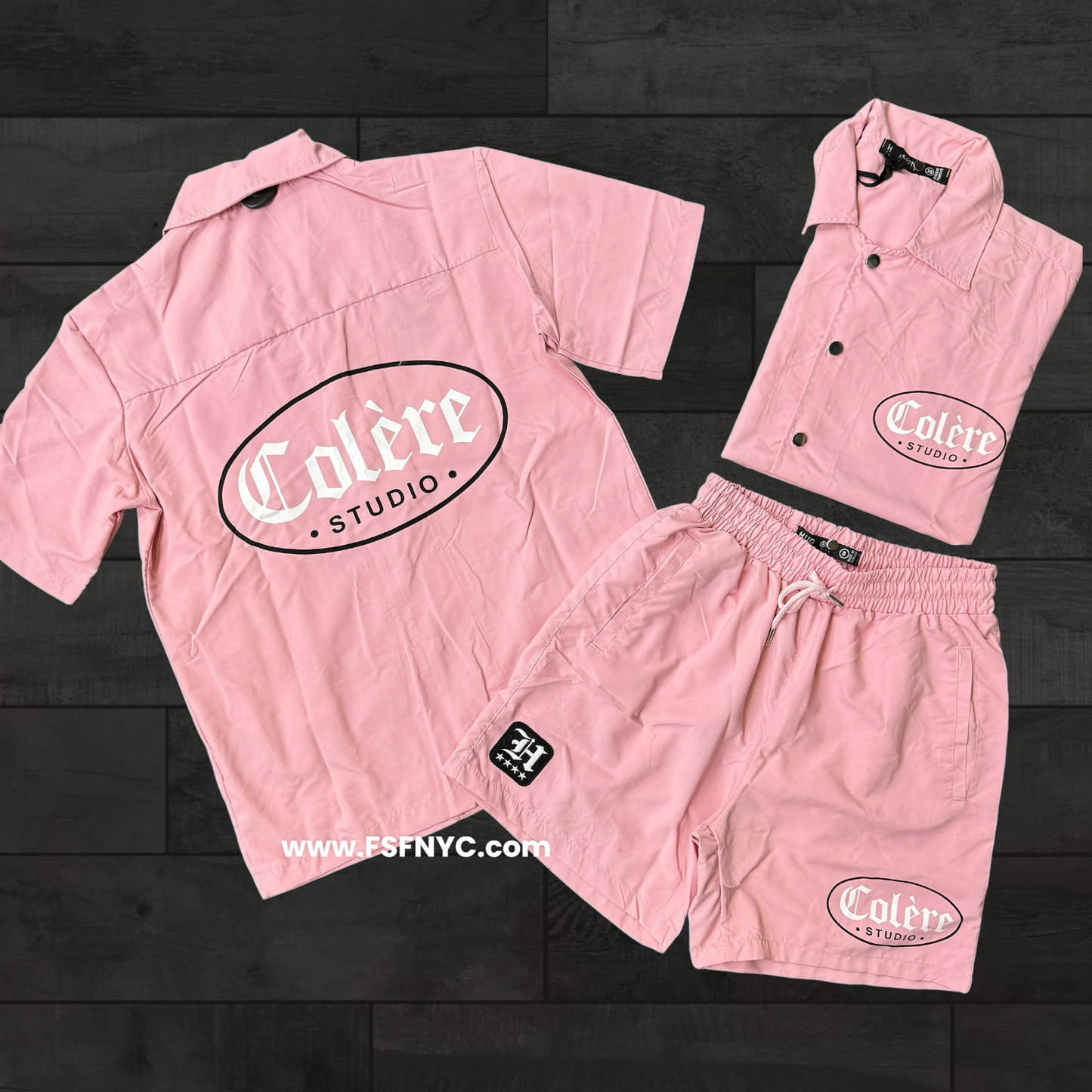 HDSN - Windbreaker Set - Pink - 694