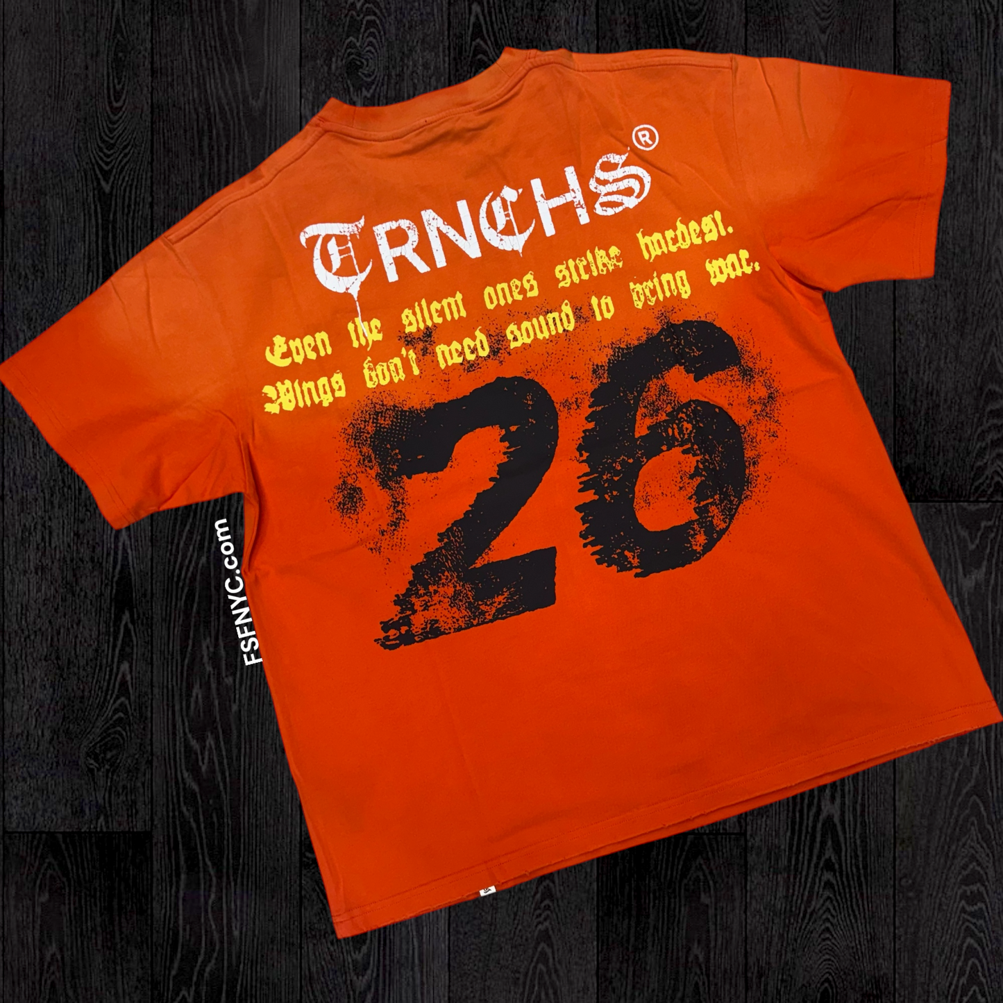Trnchs - Flight Of Wisdom T-Shirt - Orange