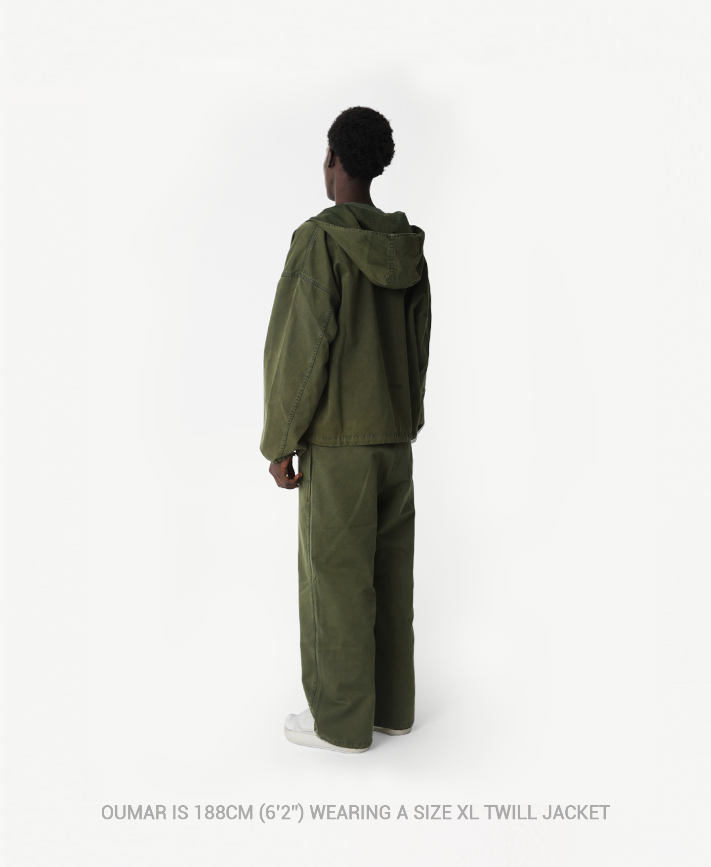 'Navy' Twill Jacket