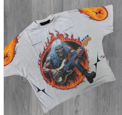 VR - Meteor Rock T-shirt - Grey - 2005