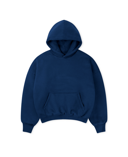 1000 GSM 'Navy Blue' Double Hoodie
