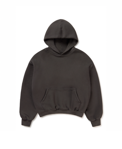 1000 GSM 'Chocolate' Double Hoodie