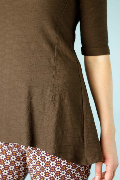 Chocolate Ripple Flippy Tee - SALE