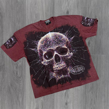 Stray - T-shirt - Burgundy 1725