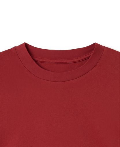 180 GSM 'Dark Red' T-Shirt