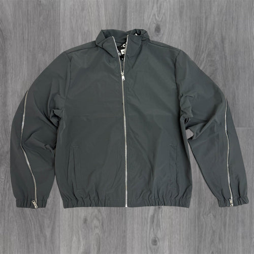 Rebel - Windbreaker Zipper Jacket - Grey - 501