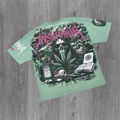 Stray - Insomnia T-shirt - Moss 1723