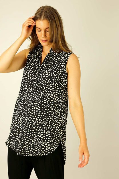 Black Animal Nano Pocket Cami - SALE