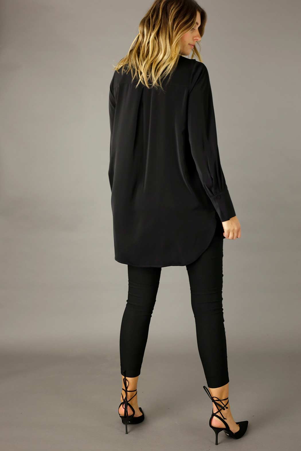 Black Nano Waterfall Shirt