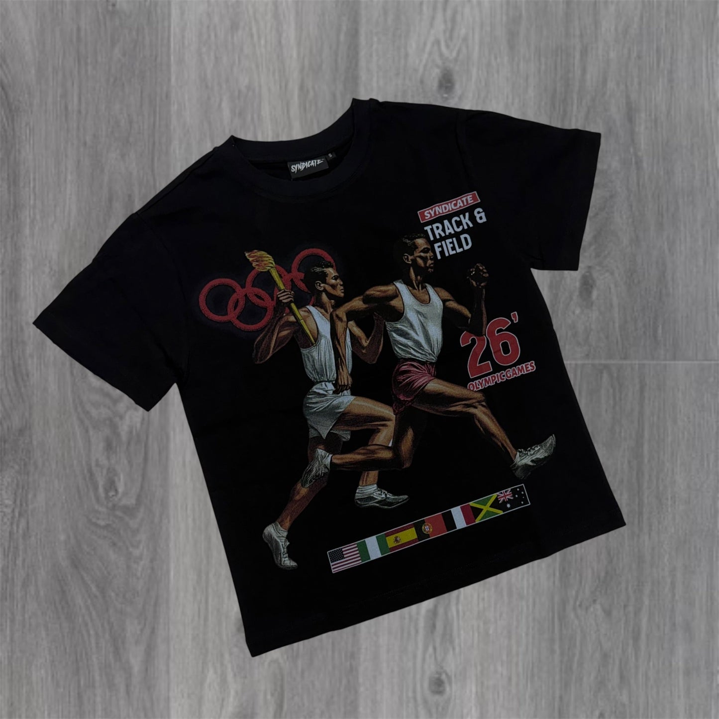 SYN - Olympics Tee - Black 19