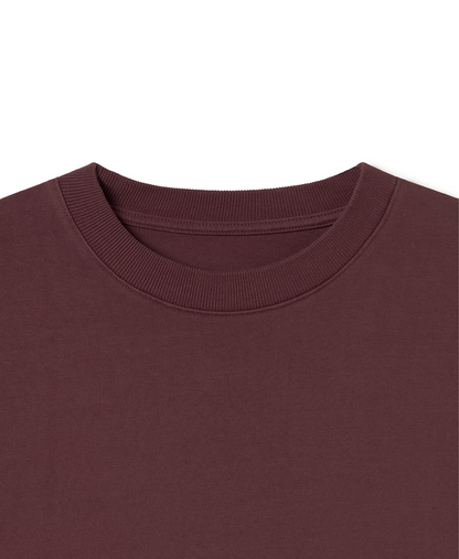 300 GSM 'Burgundy' T-Shirt