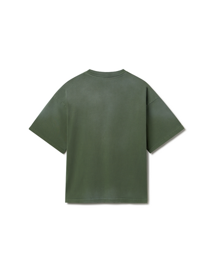 300 GSM 'Faded Olive' T-Shirt