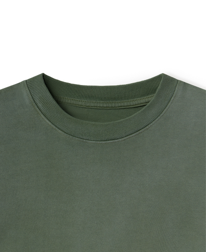 300 GSM 'Faded Olive' T-Shirt