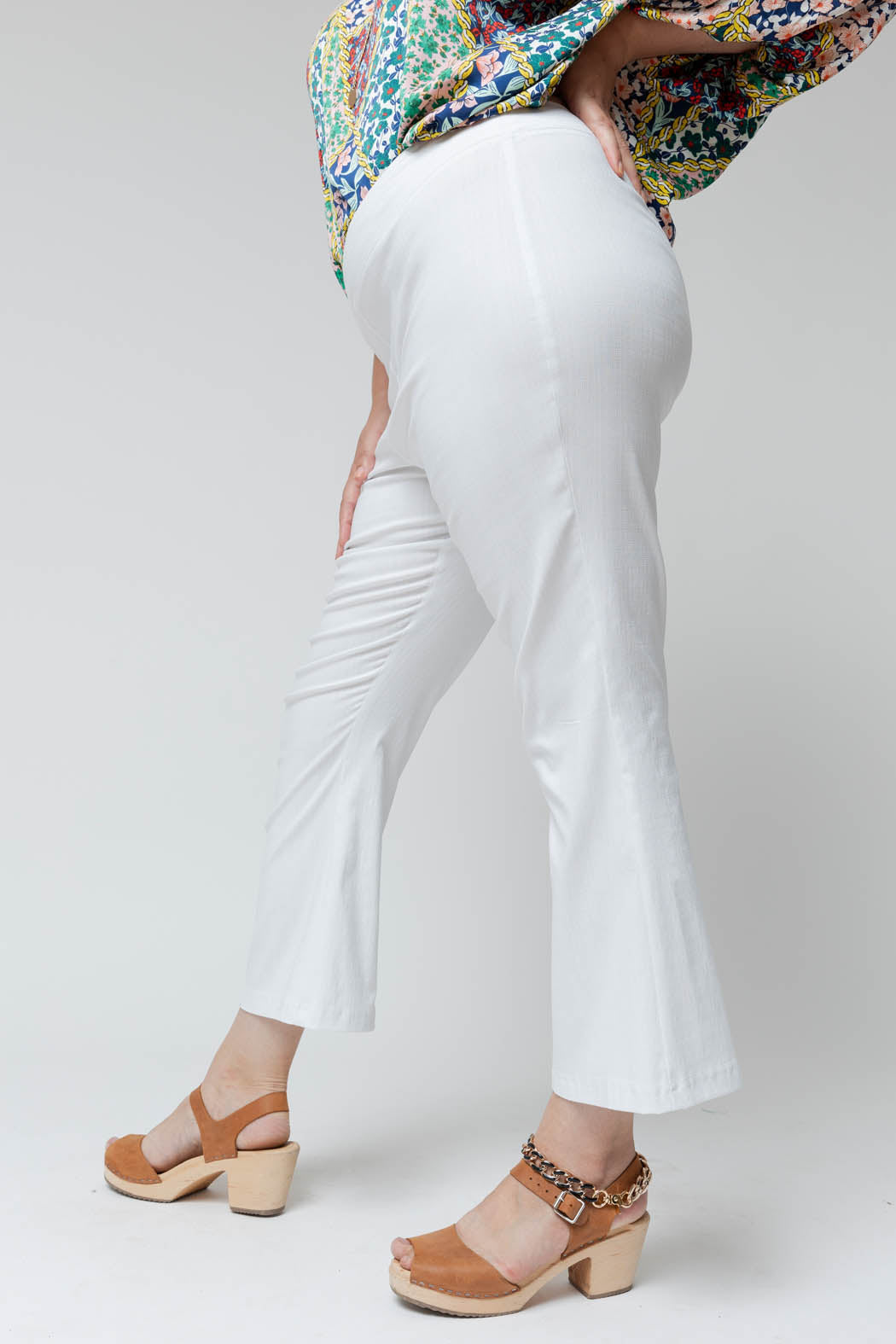 Easy Days Stretch Pants Ivory - Final Sale