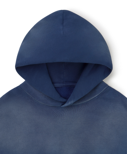 450 GSM 'Faded Navy' Hoodie