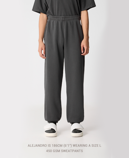 450 GSM 'Ash Gray' Sweatpants