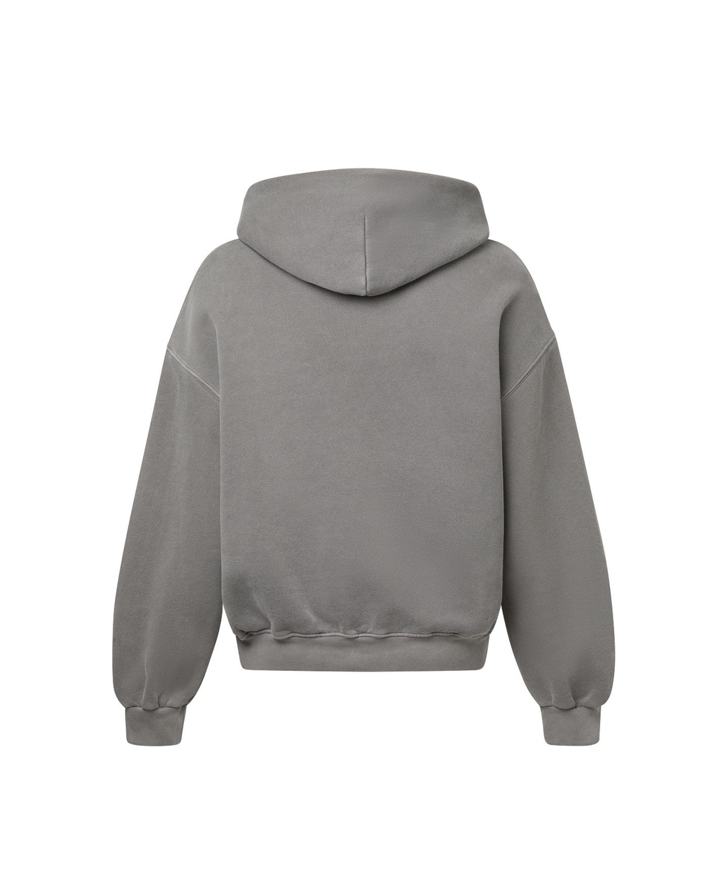 450 GSM 'Mud Gray' Zipper