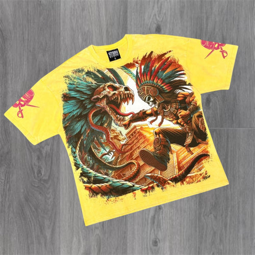 Stray - Dragon War T-shirt - Yellow 1751