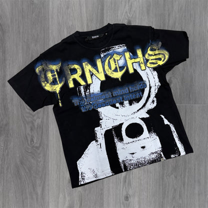 TRNCHS - Deadly Sniper Tee - Black 2531
