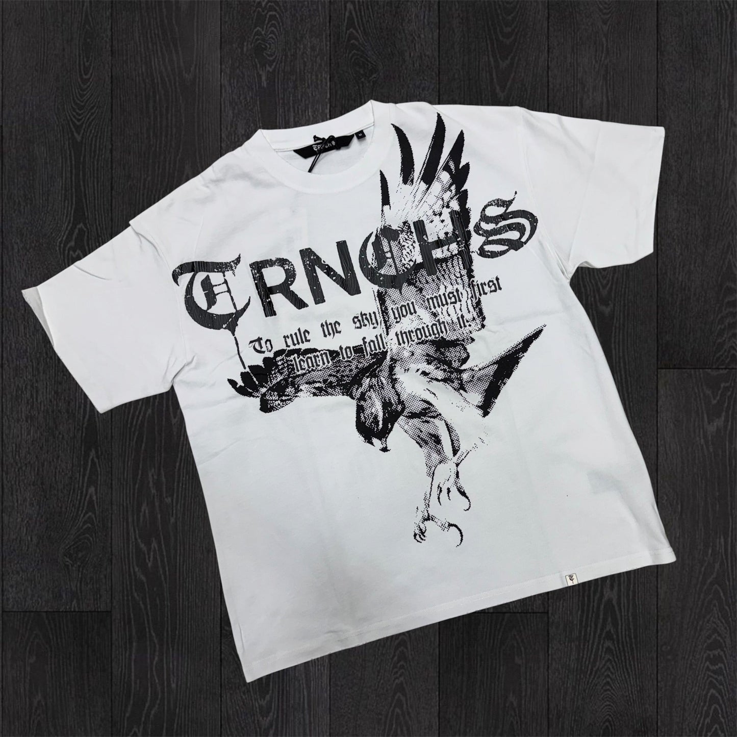 TRNCHS - Beyond Reach Tee - White 2532