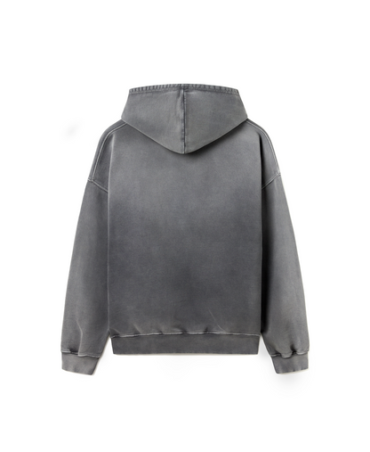 600 GSM 'Faded Gray' Hoodie