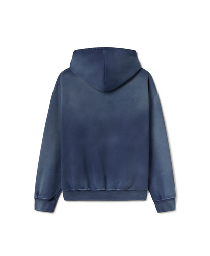600 GSM 'Faded Navy' Hoodie
