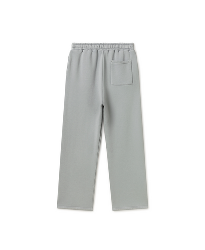 450 GSM 'Neutral Gray' Straight-leg Pants