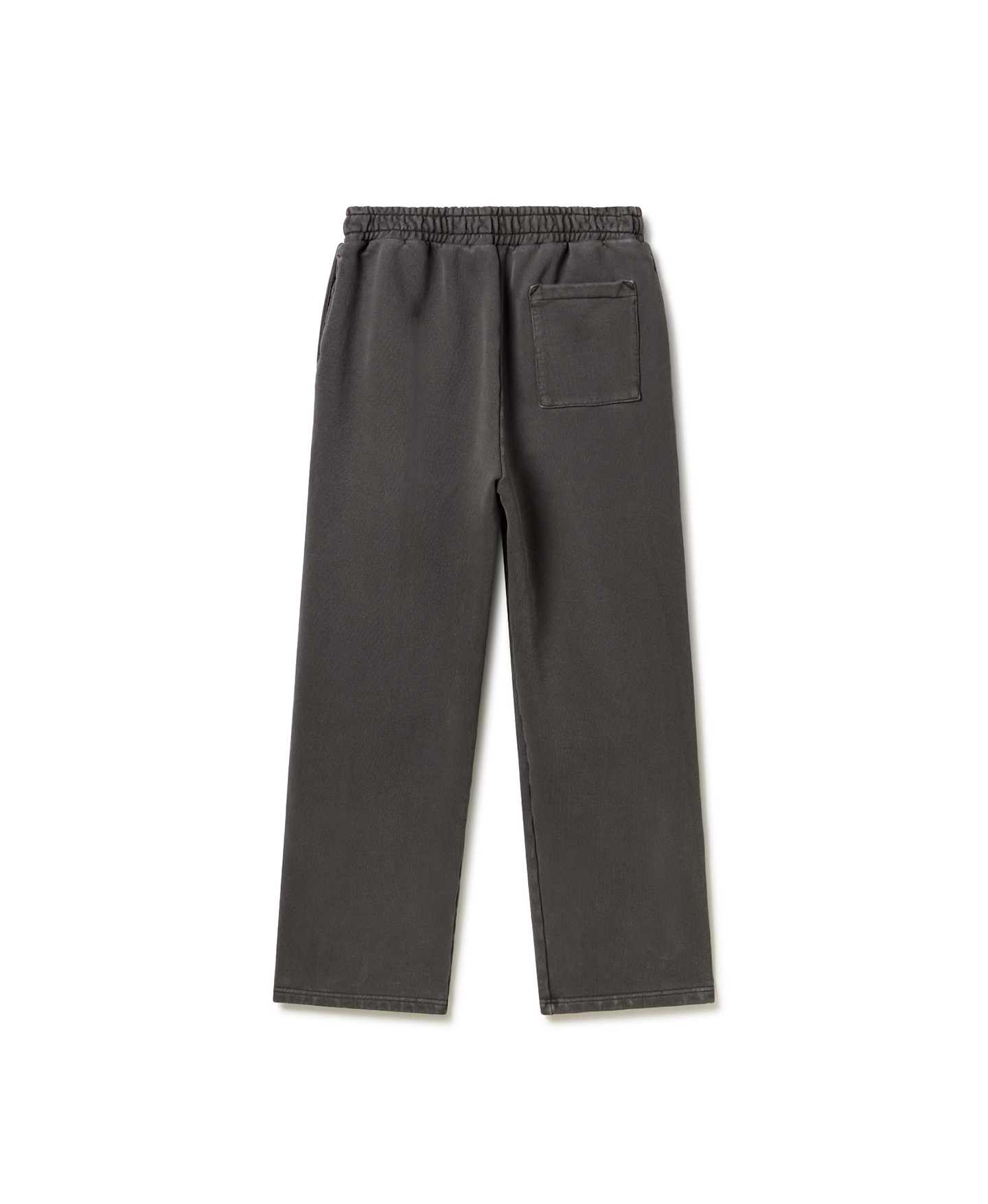 600 GSM 'Anthracite' Straight-leg Pants