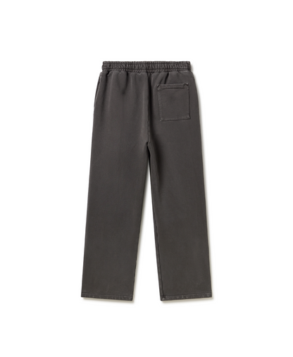 600 GSM 'Anthracite' Straight-leg Pants
