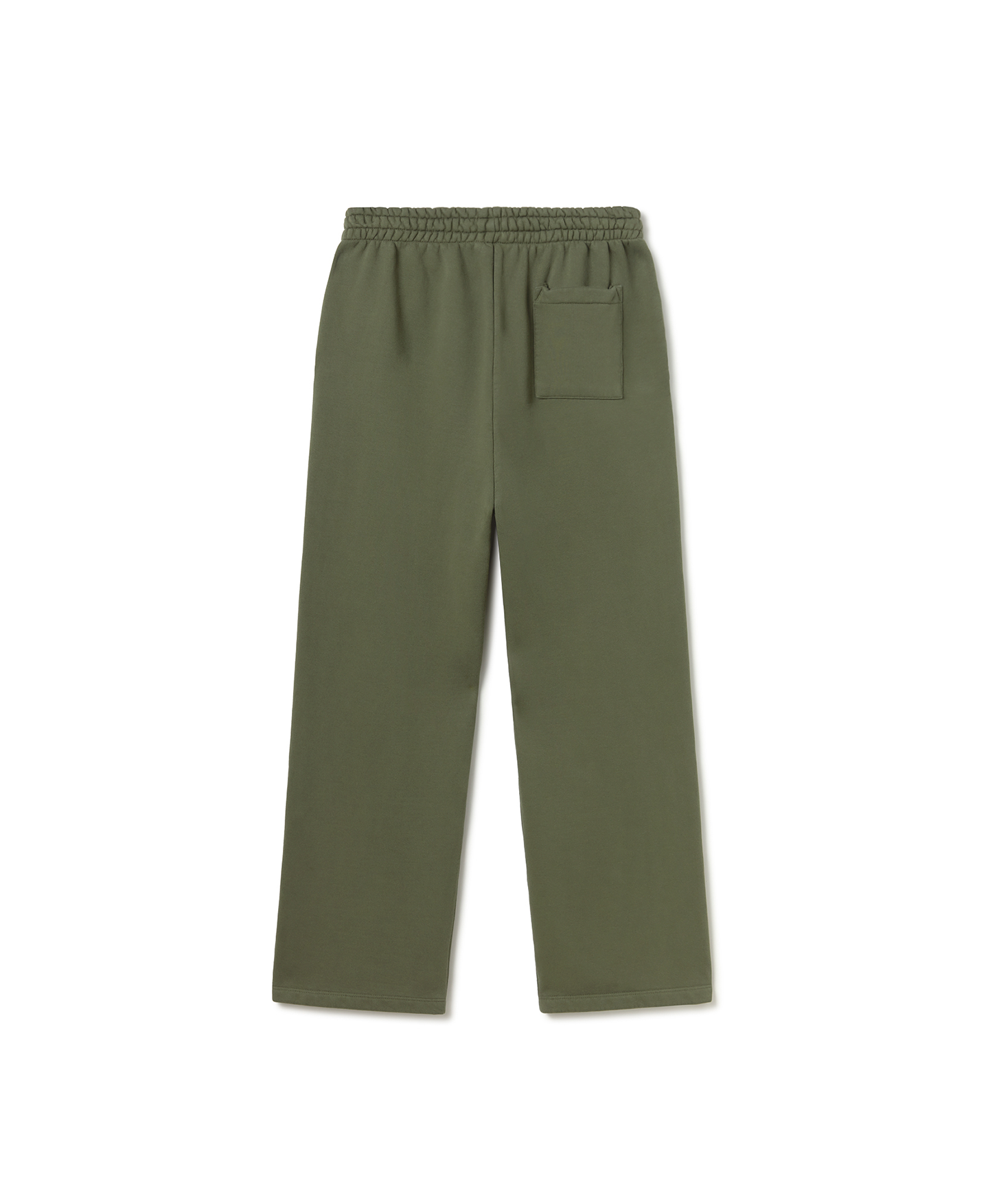 600 GSM 'Olive' Straight-leg Pants
