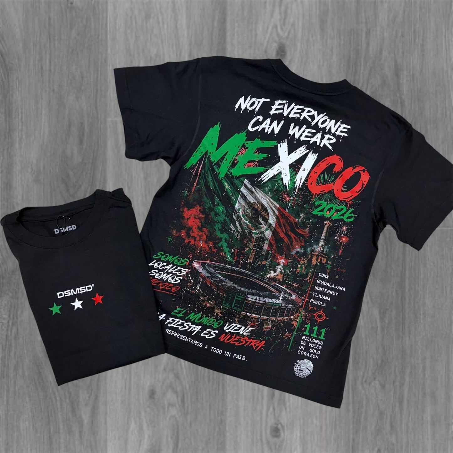DSMSD - Somos México Tee - Black 01