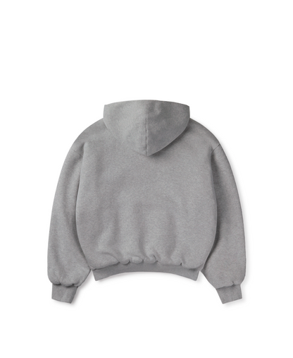 1000 GSM 'Ash Gray' Double Hoodie
