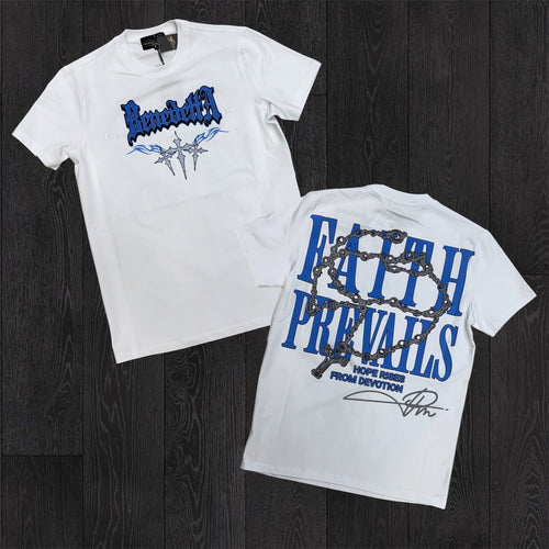 Milano - Faith Prevail Tee - White 106