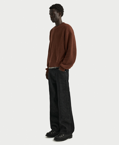 14oz 'Black' Raw Selvedge Denim Jeans