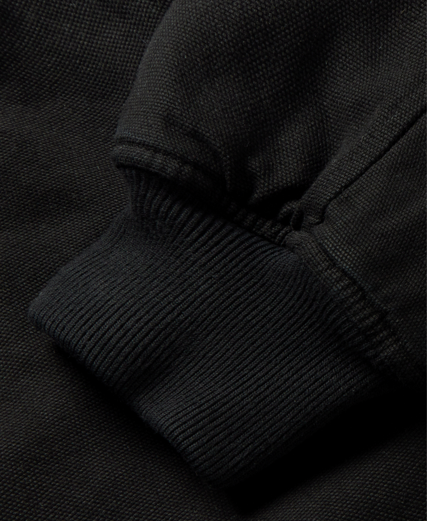'Jet Black' Bomber Jacket