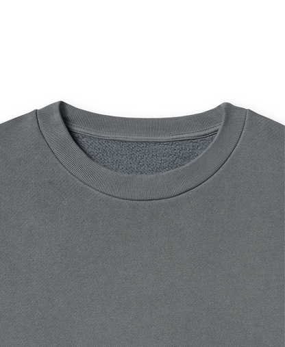 450 GSM 'Iron Gray' Crewneck