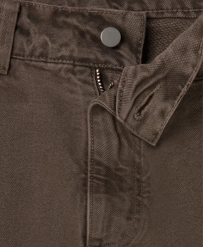 'Mocha Brown' Carpenter Pants
