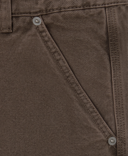 'Mocha Brown' Carpenter Pants