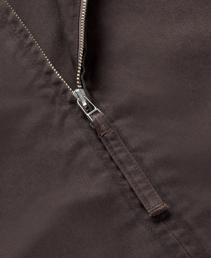 'Chocolate' Twill Jacket