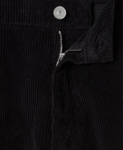 'Jet Black' Corduroy Pants