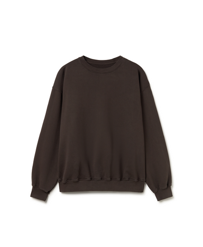 600 GSM 'Chocolate' Crewneck