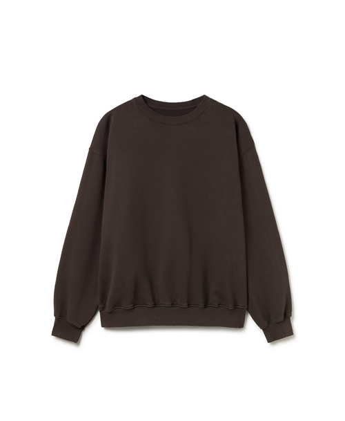 600 GSM 'Chocolate' Crewneck